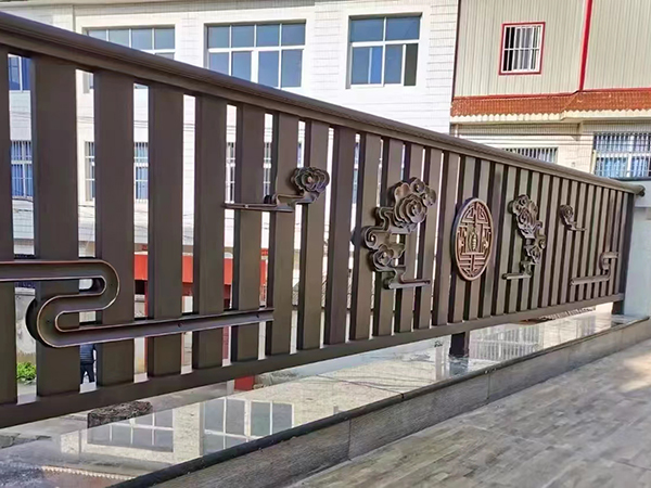 中式簡約鋁藝護(hù)欄