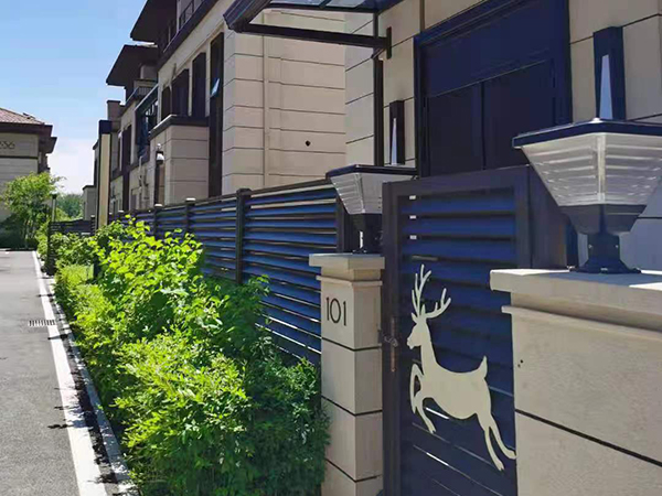 中式簡約鋁藝護(hù)欄